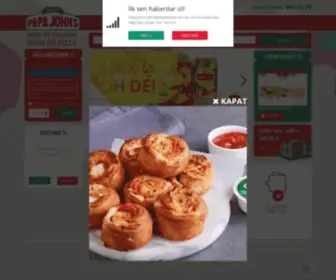 Papajohns.com.tr(Papa John's) Screenshot