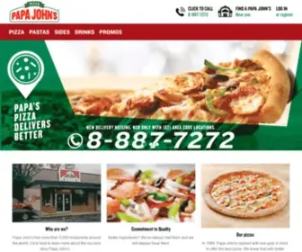 Papajohns.ph(Papa John's Philippines) Screenshot