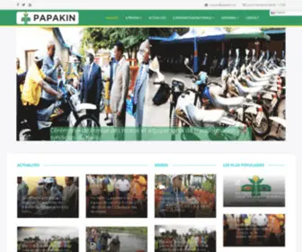 Papakin.org(Accueil) Screenshot