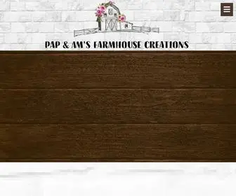 Papandamsfarmhouse.com(Pap) Screenshot