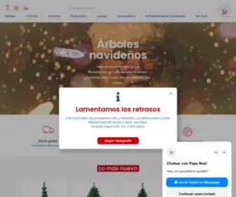 Papanoel.com.mx(Papá Noel) Screenshot