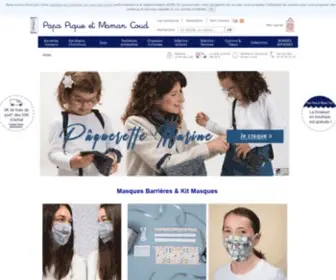 Papapiqueetmamancoud.fr(Papa Pique et Maman Coud) Screenshot