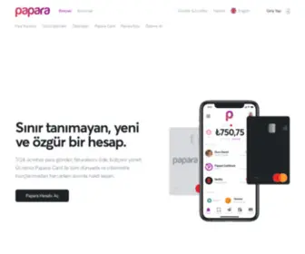 Papara.com(SÄ±nÄ±r tanÄ±mayan) Screenshot