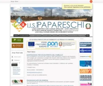 Papareschi.edu.it(VIA DEI PAPARESCHI) Screenshot