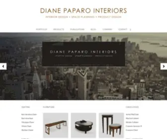 Paparo.com(Diane Paparo Interiors) Screenshot