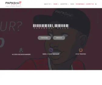 Papashamedia.co.za(Communication Specialists) Screenshot