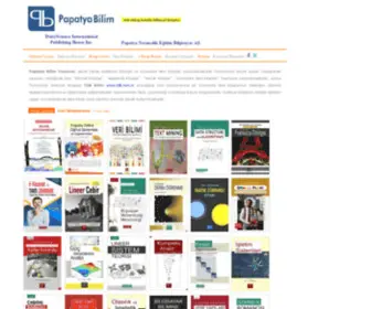 Papatyabilim.com.tr(PAPATYA BİLİM YAYINEVİ) Screenshot