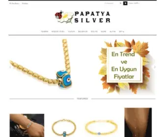 Papatyasilver.com(Papatya Silver G) Screenshot