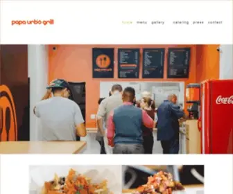 Papaurbsgrill.com(Papa Urb's Grill) Screenshot