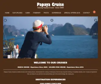 Papayacruise.com(Tàu Hạ Long) Screenshot