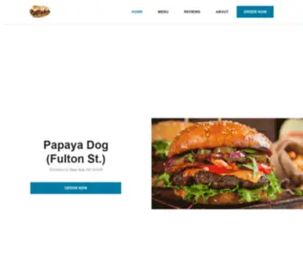 Papayadog.net(Papaya Dog (Fulton St.)) Screenshot