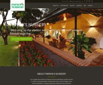 Papayasnursery.com(Papaya nursery) Screenshot