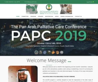 Papc2019.com(Palliative Care) Screenshot