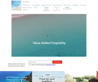 Papcorp.com(P.A.P Hotels) Screenshot