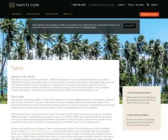 Papeete.com(Tahiti Island Travel Guide) Screenshot