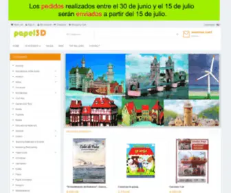 Papel3D.com(Index) Screenshot