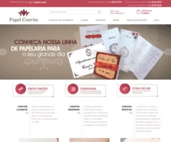 Papelconvite.com.br(Convites de Casamento Personalizados) Screenshot