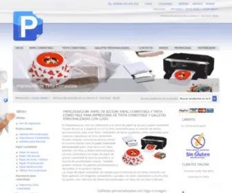 Papeldeazucar.com(Papel de azúcar) Screenshot