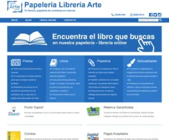Papeleriaarte.com(Papelería Librería Arte) Screenshot