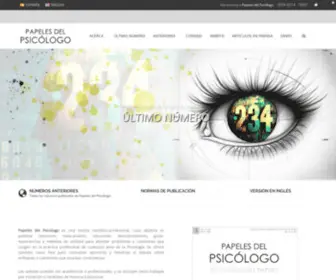 Papelesdelpsicologo.es(Papeles) Screenshot