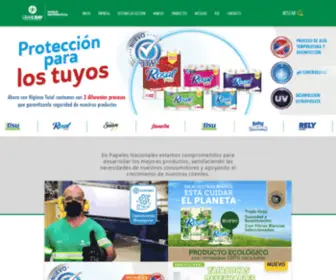 Papelesnacionales.com.co(Papeles Nacionales S.A) Screenshot