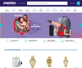 Papelex.com.br(Papelaria, Material de Escritório e Limpeza, Cartuchos e Toners Papelex) Screenshot