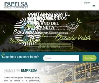 Papelsa.com(Cajas De Carton) Screenshot