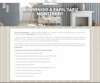 Papeltapizmonterrey.com.mx(Papel Tapiz Monterrey) Screenshot