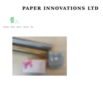Paper-Innovations.com(World Best Quality Wrapping Paper) Screenshot