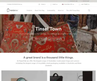 Paper-Pak.net(PaperPak Packaging) Screenshot