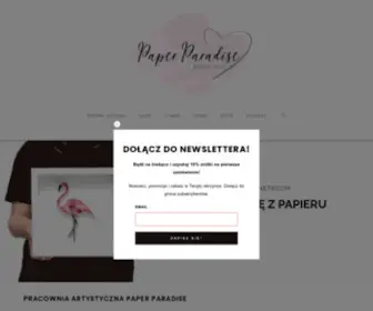 Paper-Paradise.com(Metryczki dla dzieci) Screenshot