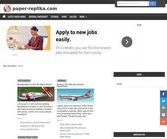 Paper-Replika.com(A website blog) Screenshot