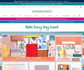 Paper-Source.com(Stationery Stores) Screenshot