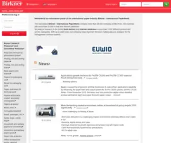 Paper-World.com(Die Datenbank der internationalen Papierindustrie) Screenshot