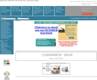 Paper2U.com(Online Paper Shop for Any Printer) Screenshot