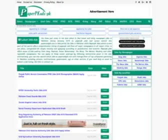 Paperadspk.com(Paperadspk) Screenshot