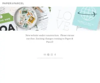 Paperandparcel.com(Paper & Parcel Wedding Invitations) Screenshot