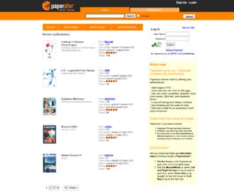 Paperator.com(Publish Yourself) Screenshot