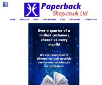 Paperbackshop.co.uk(Paperback Shop) Screenshot