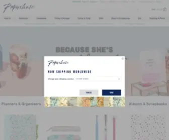 Paperchase.com(Stationery Supplies) Screenshot
