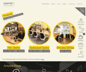 Papercliphk.com(Paperclip Entrepreneur Campus) Screenshot