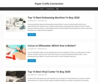 Papercraftsconnection.com Screenshot