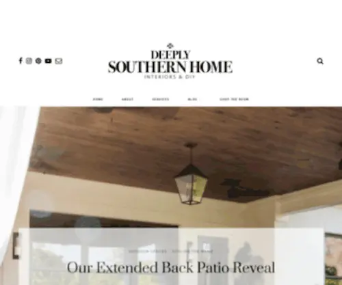 Paperdaisydesign.com(Deeply Southern Home) Screenshot