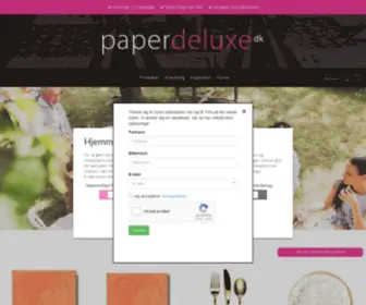 Paperdeluxe.dk(Paperdeluxe) Screenshot
