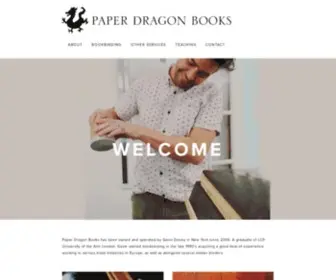 Paperdragonbooks.com(Paper Dragon Books) Screenshot