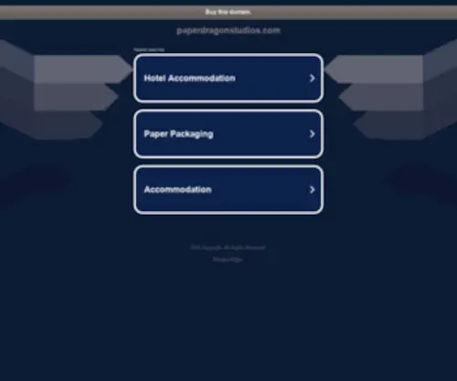 Paperdragonstudios.com(Paper Dragon Studios) Screenshot
