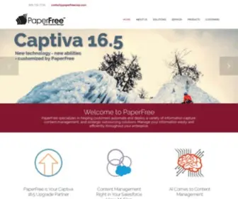 Paperfreecorp.com(PaperFree) Screenshot