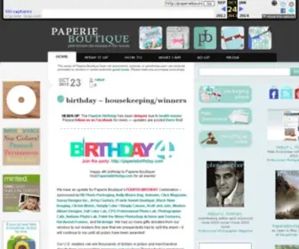 Paperieboutique.com(Paperie Boutique) Screenshot