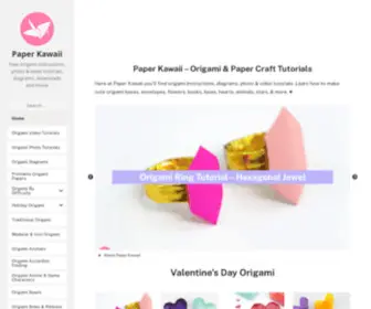 Paperkawaii.com(Paper Kawaii) Screenshot