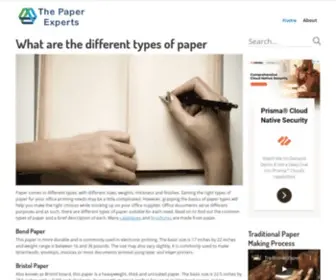 Paperlinx.co.uk(Paper manufacturing and recycling) Screenshot